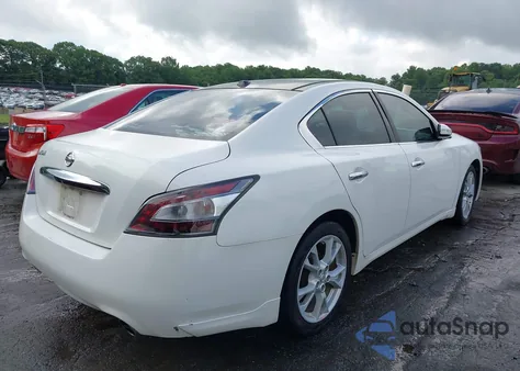 2012 Nissan Maxima S/Sv z USA, uszkodzony, nr VIN 1N4AA5AP0CC805208